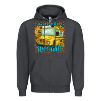 Smoke student delivery specialist Zipper Hoodie - NancyCooperArtShop