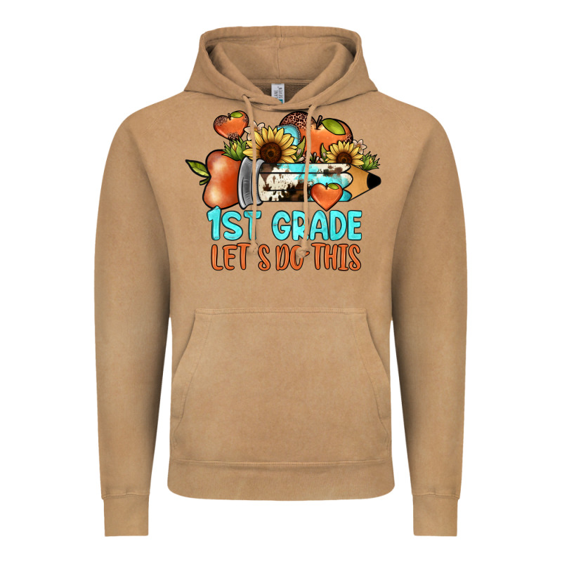 1 St Grade Let's Do This Vintage Hoodie by JahusDesignShop | Teevron