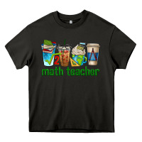 Asphalt math teacher coffee cups Heavy Core Tee - texasbilliewilder
