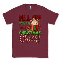 Burgundy fill up your cup with christmas cheer Classic Tee - Jasminsmagicworld