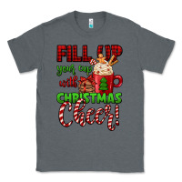 Charcoal Heather fill up your cup with christmas cheer Classic Tee - Jasminsmagicworld