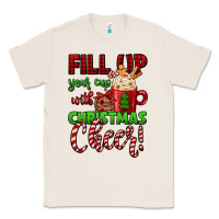 Natural fill up your cup with christmas cheer Classic Tee - Jasminsmagicworld