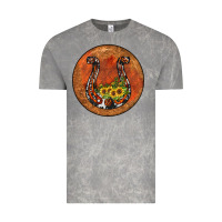 Cloud Rock horseshoe circle Vintage Tee - JahusDesignShop