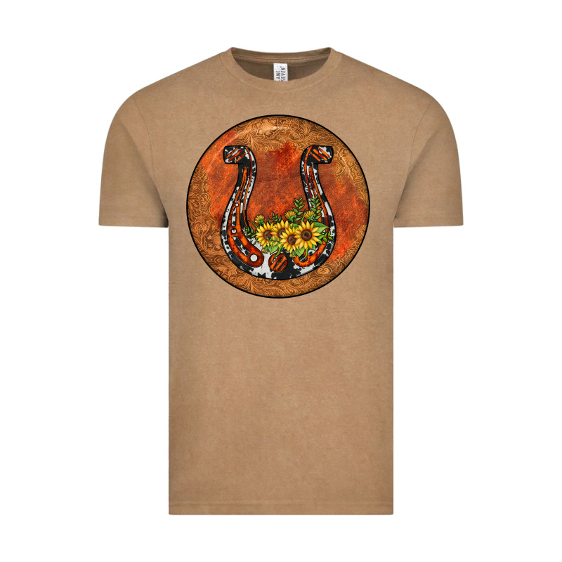 Horseshoe Circle Vintage Tee by JahusDesignShop | Teevron