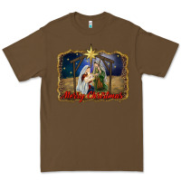 Cacao merry christmas holy family Premium Tee - RanaPortraitStore