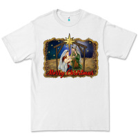 White merry christmas holy family Premium Tee - RanaPortraitStore