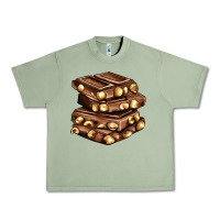 Oil Green nut and chocolate Urban Heavy Tee - AdoDesignShop
