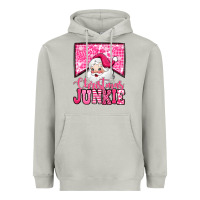Moon Dust pink Christmas junkie Santa Claus Heavyweight Hoodie - Jasminsmagicworld