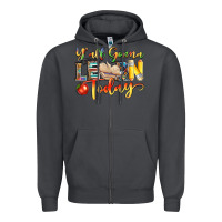 Smoke yall gonna learn today Zipper Hoodie - NancyCooperArtShop