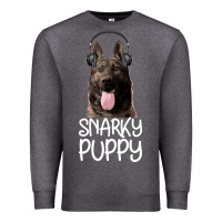 Charcoal Heather Snarky Puppy Premium Sweatshirt - Bettercallsaul