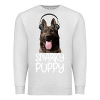 Oatmeal Heather Snarky Puppy Premium Sweatshirt - Bettercallsaul