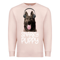 Pale Pink Snarky Puppy Premium Sweatshirt - Bettercallsaul