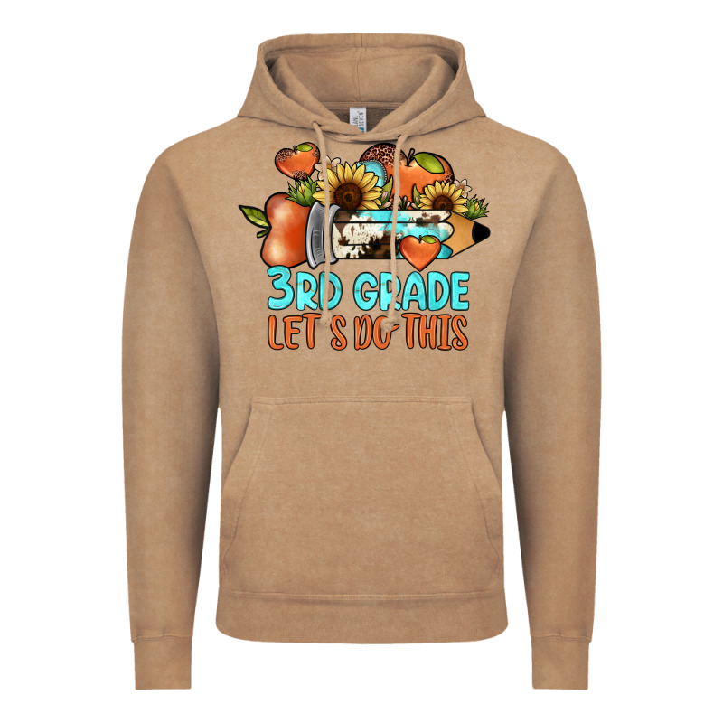 3rd Grade Let's Do This Vintage Hoodie by JahusDesignShop | Teevron