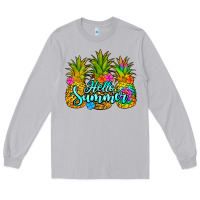 Moon Dust hello summer pineapple Long Sleeve Tee - Jasminsmagicworld