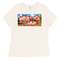 Bone Pig Farm Ladies Tee - RanaPortraitStore