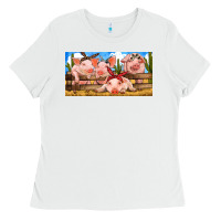 White Pig Farm Ladies Tee - RanaPortraitStore