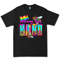 Black always bee kind Premium Tee - Zillion Design Studio