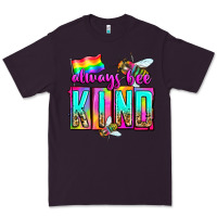 Plum always bee kind Premium Tee - Zillion Design Studio