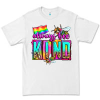 White always bee kind Premium Tee - Zillion Design Studio