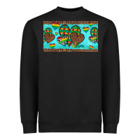 Black western hearts autism cup Heavyweight Sweatshirt - Artiststas