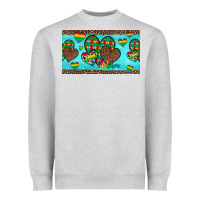 Heather Grey western hearts autism cup Heavyweight Sweatshirt - Artiststas