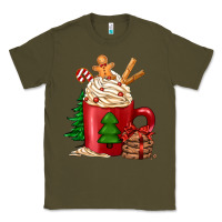 Army Green Christmas coffee Classic Tee - Jasminsmagicworld