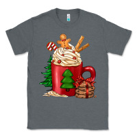 Charcoal Heather Christmas coffee Classic Tee - Jasminsmagicworld