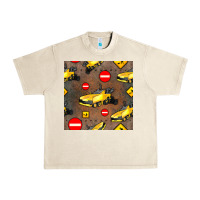 Sandshell asphalt paver seamless pattern Urban Heavy Tee - BundleAndBundleShop