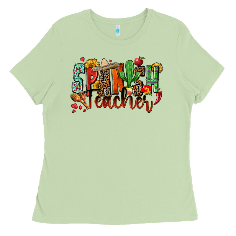 Spanish Teacher Ladies Tee by Zillion Design Studio | Teevron