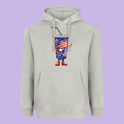 4th Of July Coca Heavyweight Hoodie Designed By Barkaloodesign