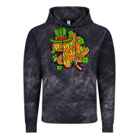 Cloud Black happy st patrick s day shamrock Vintage Hoodie - Artiststas