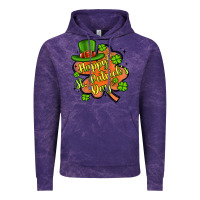 Cloud Purple happy st patrick s day shamrock Vintage Hoodie - Artiststas