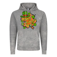 Cloud Rock happy st patrick s day shamrock Vintage Hoodie - Artiststas