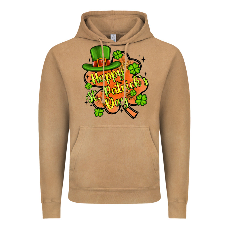 Happy St Patrick S Day Shamrock Vintage Hoodie by Artiststas | Teevron