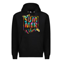 Black summer vibes Premium Hoodie - NancyCooperArtShop