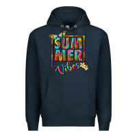Navy summer vibes Premium Hoodie - NancyCooperArtShop