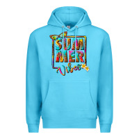Ocean Blue summer vibes Premium Hoodie - NancyCooperArtShop