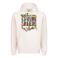 Pale Pink summer vibes Premium Hoodie - NancyCooperArtShop