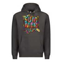 Smoke summer vibes Premium Hoodie - NancyCooperArtShop