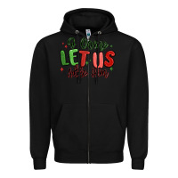 Black o come let us adore him christmas Zipper Hoodie - MaliasSmallBusiness