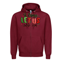 Burgundy o come let us adore him christmas Zipper Hoodie - MaliasSmallBusiness