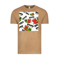 Vintage Camel bookworm seamless pattern Vintage Tee - BundleAndBundleShop