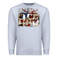 Heather Grey Baseball American Dad Premium Sweatshirt - Bettercallsaul