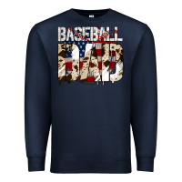 Navy Baseball American Dad Premium Sweatshirt - Bettercallsaul