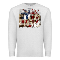 Oatmeal Heather Baseball American Dad Premium Sweatshirt - Bettercallsaul
