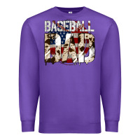 Purple Baseball American Dad Premium Sweatshirt - Bettercallsaul