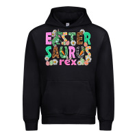 Black Easter Saurus Nurse Easter Day Urban Hoodie - HowdyJamesFarm