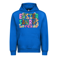 Cobalt Easter Saurus Nurse Easter Day Urban Hoodie - HowdyJamesFarm