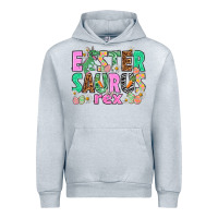 Heather Grey Easter Saurus Nurse Easter Day Urban Hoodie - HowdyJamesFarm