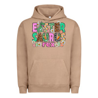 Pigment Burro Easter Saurus Nurse Easter Day Urban Hoodie - HowdyJamesFarm